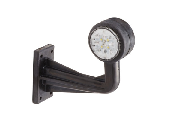 HELLA VALUEFIT Umrissleuchte, Valuefit, LED, 12/24V, gebogen, links/seitlicher Anbau, 2XS 357 005-031