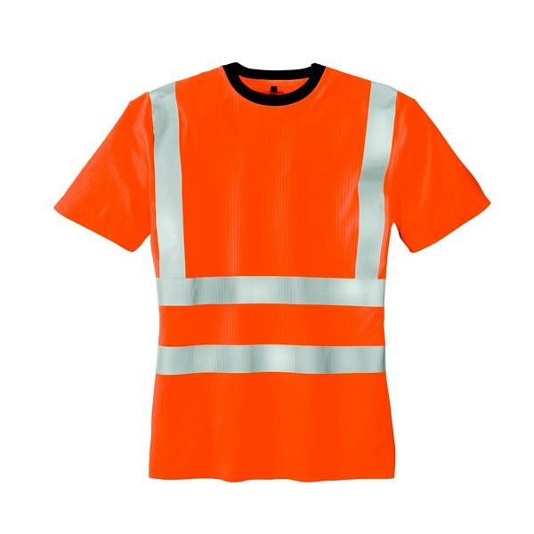 teXXor Warnschutz-T-Shirt HOOGE, Größe: XL, Farbe: leuchtorange, 7009-XL
