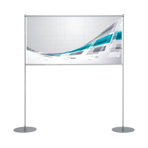 VKF Renzel Bannerständer / Messeaufsteller / Banner-Display „Snap-Como“, 1.682 mm (DIN A00 quer), 51.0009.1