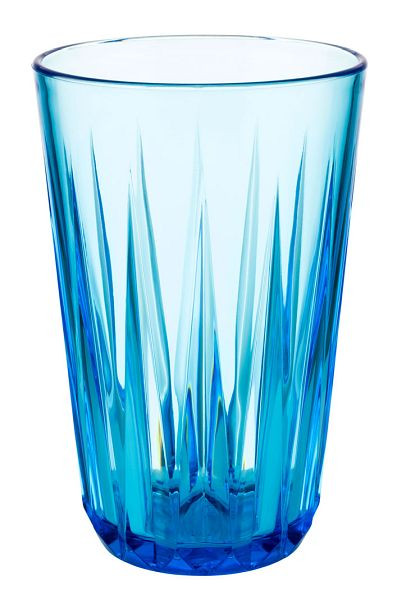 APS Trinkbecher -CRYSTAL-, Ø 8,5 cm, Höhe: 14 cm, Tritan, blau, 0,4 Liter, VE: 48 Stück, 10517