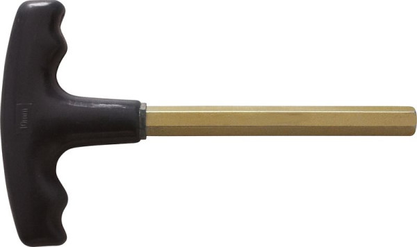 KS Tools BRONZEplus Innensechskant-Winkelstiftschlüssel mit T-Griff 4 mm, 963.1573