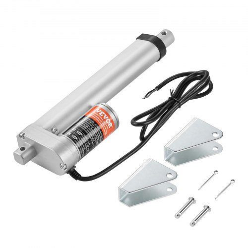 VEVOR 1000N Linear Actuator DC 12V, 150mm Hub, IP54, ≤50dB, 14mm/s Geschwindigkeit, Elektrischer Türöffner, CGXXZXQ6INCHMYUQYV9