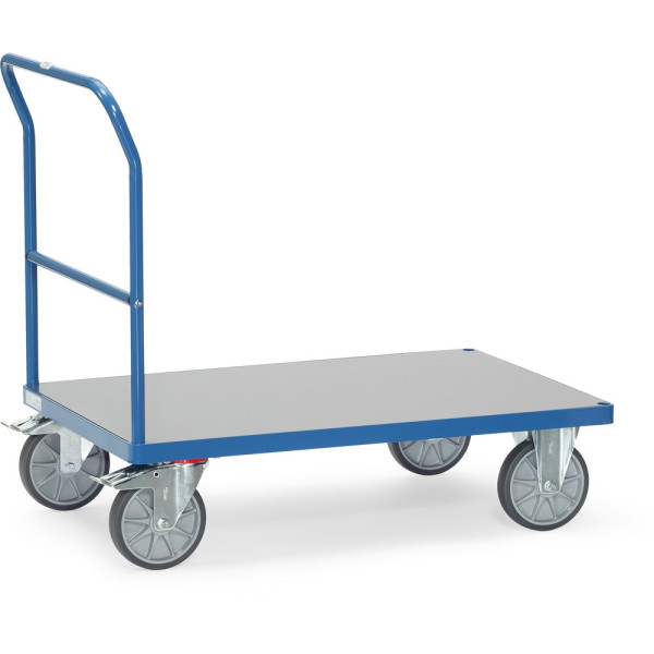Fetra Schiebebügelwagen - Hart-PVC Plattform, Ladefläche 1.200 x 800 mm, 25031433