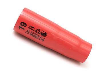 Lemp Steckschlüssel Einsatz 19mm 1/2" extra tief 12 kt, 135519