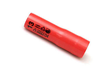 Lemp Steckschlüssel Einsatz 13mm 1/2" extra tief 6 kt, 130513