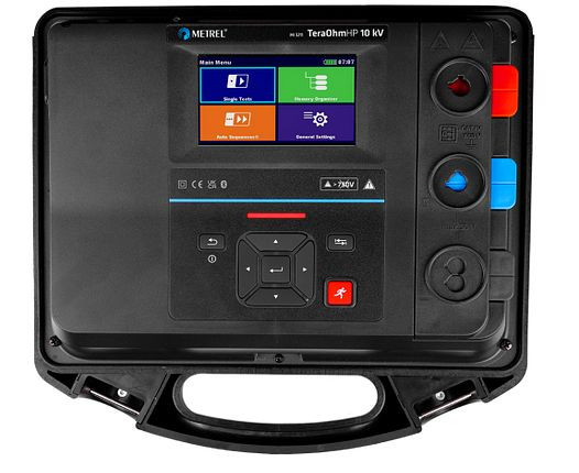 Metrel Isolationsprüfgerät bis 1 TΩ-10kV Stufenspannungsprüfungen Batterie- und Netzbetrieb, MI 3211, 20993816
