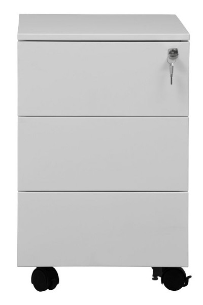 Gürkan Container, 60 x 40 x 61 cm, Verkehrsweiß, 3 Schubladen, MPS/P.M.3, 110262