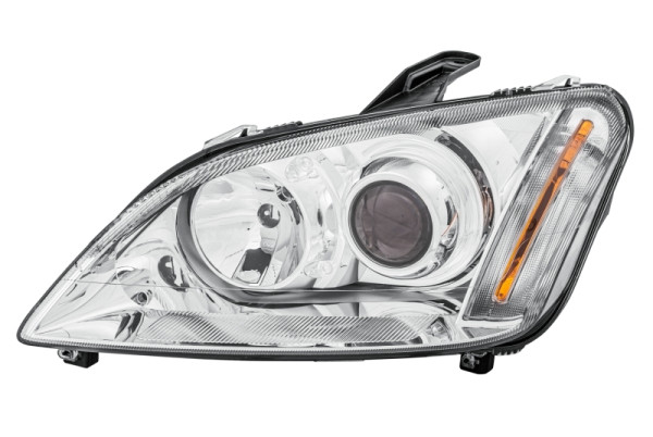 HELLA Bi-Xenon/Halogen-Hauptscheinwerfer, für u.a. Ford Focus C-Max (DM2), für Rechtsverkehr, links, 1EL 270 600-371
