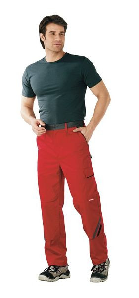 Planam Highline Bundhose, rot/schiefer/schwarz, Größe 56, 2326056