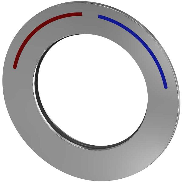 KWC Rosette, F5, mit Farbmarkierung, 2030047081, 7612982256882