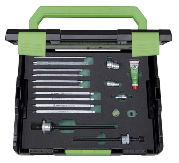 KUKKO Kugellager-Abzieh-Satz für Rillenkugellager, Kugellager ISO: 6000-6013; 6200-6207; 6300-6306, 70-K