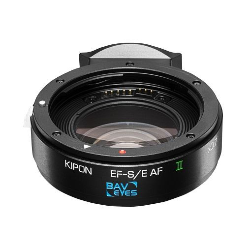 Kipon Baveyes AF Adapter Canon EF-Sony E x0,7 mit Support, 1022232