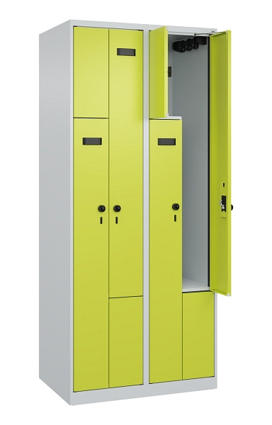 C+P Z-Spind Evolo PLUS, 4 Fächer, 1850x800x500mm, 7035/0024, 049003-224 S10017