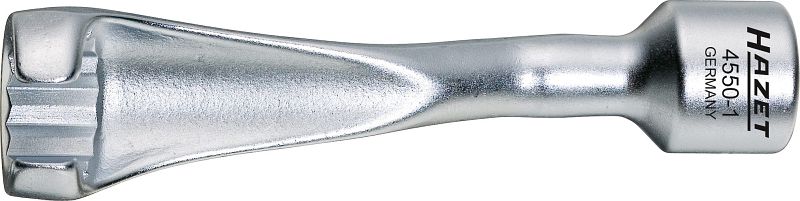 Hazet Einspritzleitungs-Schlüssel Vierkant hohl 125 mm (1/2 Zoll