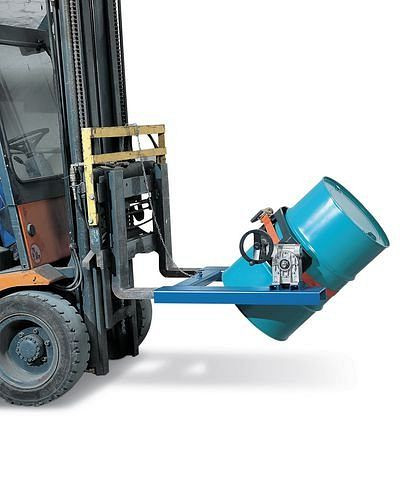 DENIOS Fasswender SV, Stahl, lackiert, für Fässer mit 380 bis 600 mm Ø, Ex-Version, 147724