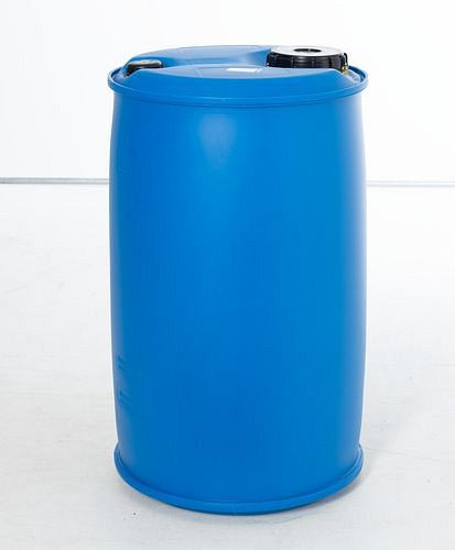 DENIOS Kunststoff-Spundfass, 220 l, Spundverschraubung 2'' grob und DN150, 279038