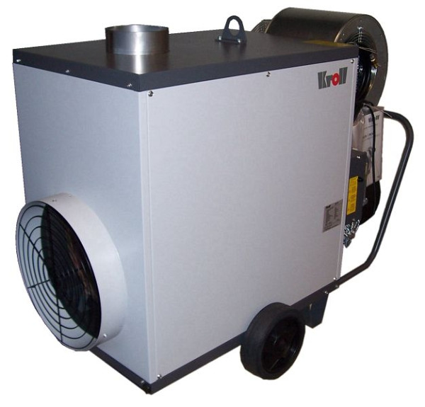 Kroll Mobile Warmlufterzeuger mit Erdgasbrenner, Typ: M70N, Leistung: 64 kW, 050604