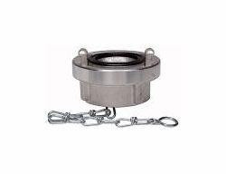 Riegler Storz-Blindkupplung mit Kette, Aluminium, 108258