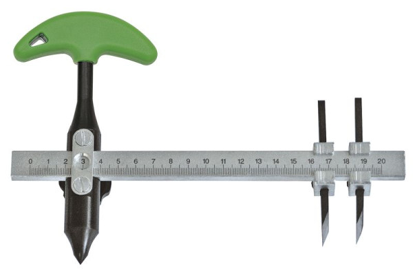 KUKKO Scheibenschneider mit 2 Messern, Durchmesser: 200 mm, 322-200