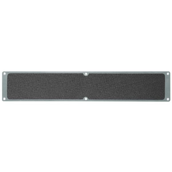 Mehlhose Antirutschplatte Aluminium mit m2 Antirutschbelag, Easy Clean schwarz 114x635mm, APM3SF1