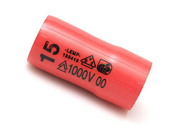 Lemp Steckschlüssel Einsatz 15mm 1/2" normal 12 kt, 135415