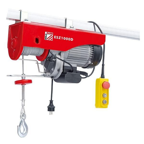 Holzmann Elektrischer Seilzug, Hubkraft: 1000 kg, ESZ1000D_230V