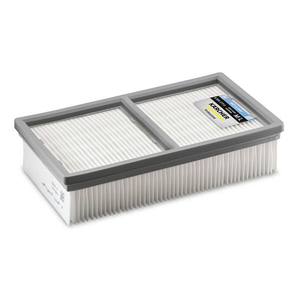 Kärcher Flachfaltenfilter (PES) NT 65/2, Polyester-Vlies, verrottungssicher, Staubklasse M geprüft, 6.907-277.0