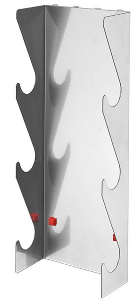 Bedrunka+Hirth Rohrhalter 3-fach, Maße in mm (BxTxH): 150 x 85 x 400, 03.87.418