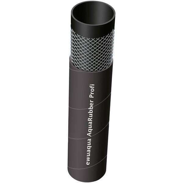 ewuaqua iWater Wasser- und Reinigungsschlauch AquaRubber Profi 1", 60 m, 76779