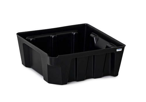 DENIOS base-line Kleingebindewanne base-line aus Polyethylen (PE), mit Ablauf, ohne Gitterrost, 14 Liter, 290872