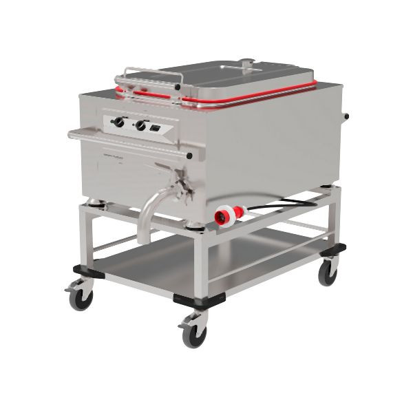 Rieber Induktions-Kochkessel SWISS, PLY 86L-Fahrgestell-BW, 99030218