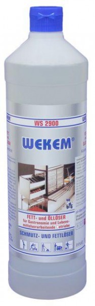 WEKEM Fett- und Oelentferner 1 Liter Flasche, WS-2900-1000