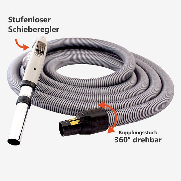 HKW Saugschlauch - POWERCONTROL - Länge 10,5 m, 051105PC