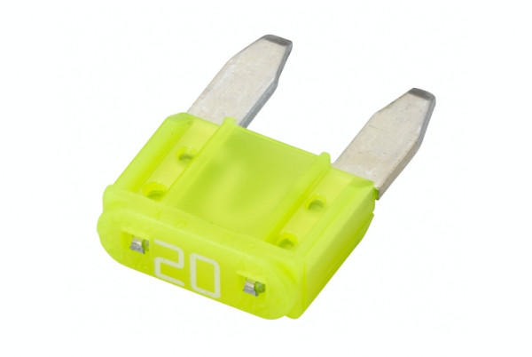 HELLA Sicherung, Mini-Flachstecksicherung, 20A, gelb, 8JS 728 596-161