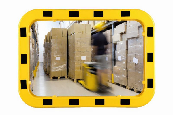 EUvex Industriespiegel 40x60 gelber Rahmen, ED-I 40 X 60