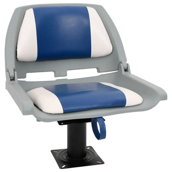 vidaXL Bootssitz mit Podest 360° Drehbar, zum Angeln, 3294951