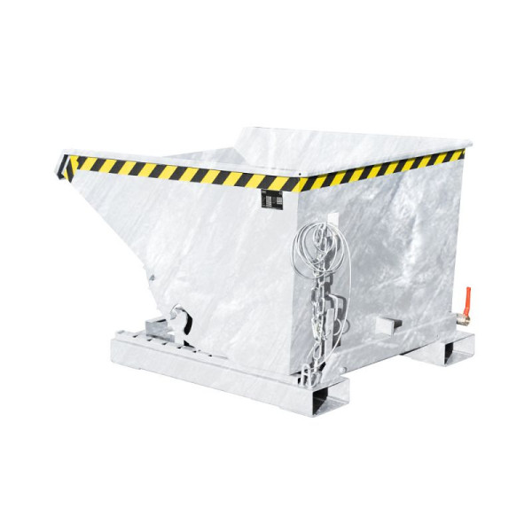 STEIN HGS Späne-Kippbehälter EXPO-E, ohne Farbe, feuerverzinkt, 0.60 m³, 1000 kg, 79398.0030