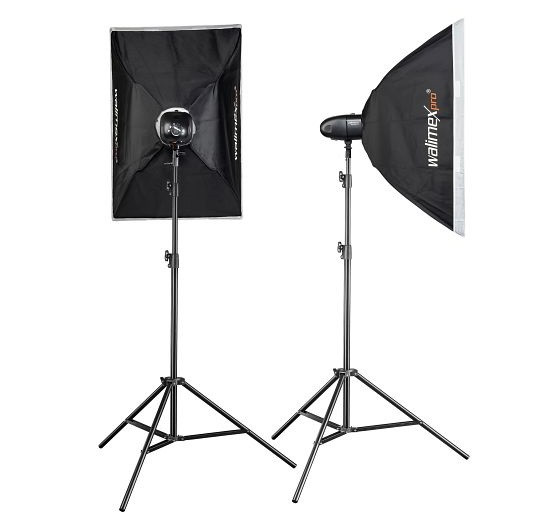 Walimex pro Blitzset Newcomer 100 II Set Double, VE: 2 Stück, 1023374