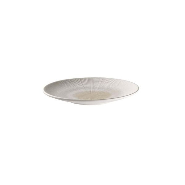 APS Teller -BLUSH- Ø 26 cm, H: 3 cm, Melamin Weiß/Beige, 85504