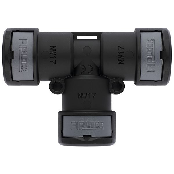 LAPP Schlauchverschraubung FIPLOCK ONE-T 10-10-10, schwarz, VE: 10 Stück, 61804946