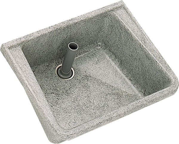 KWC Mehrzweckbecken, Sirius, GFK, 500x220x400 mm, decorgrau, 2000100090