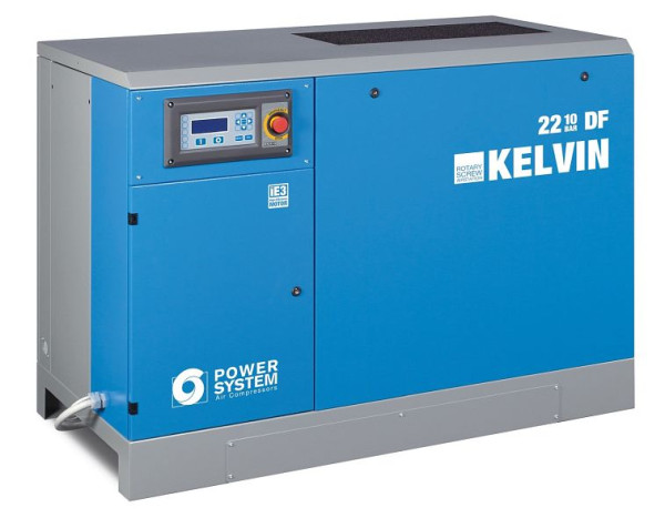 POWERSYSTEM IND Schraubenkompressor Industrie mit Trockner, Powersystem KELVIN 7,5 - 13 bar DF, 25210137