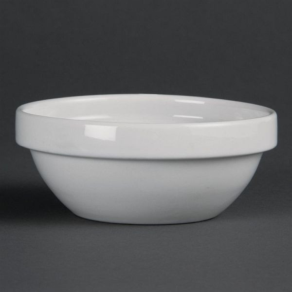 Olympia Whiteware stapelbare Schüsseln 11cm, VE: 12 Stück, CE531