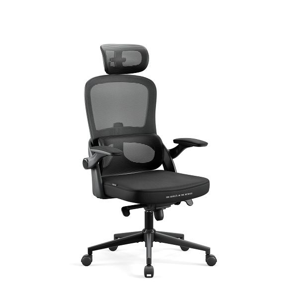 Diablo Chairs Ergonomischer Bürostuhl Diablo V-Light, schwarz, 1608