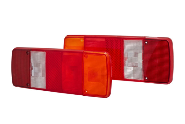 HELLA Lichtscheibe, Heckleuchte, Halogen, für u.a. VW T4 Chassis (70E,70L,70M,7DE,7DL,7D, ECE/ADR/GGVS, links/rechts, 9EL 122 689-051