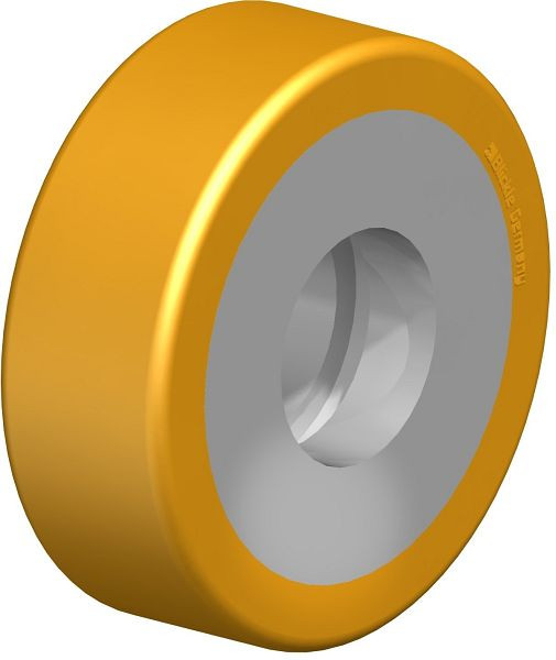 Blickle RK-HTH 082x050/47x13-50-Z Rad aus Blickle Extrathane®, Hellbraun, 439299