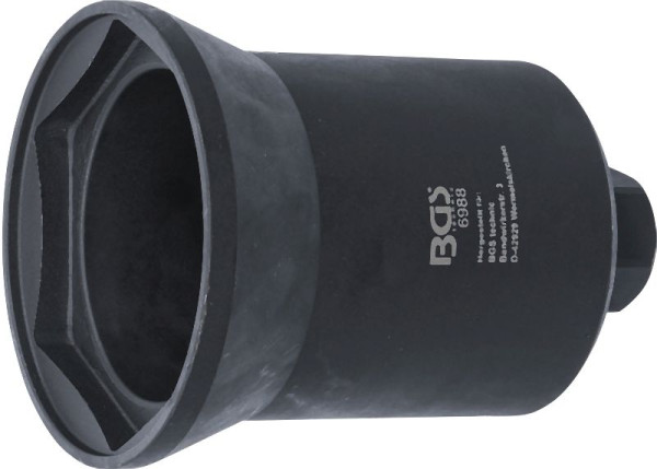 BGS Achsmuttern-Schlüssel, Sechskant, für Mercedes-Benz Anhängerachse, SW 95 mm, 6988