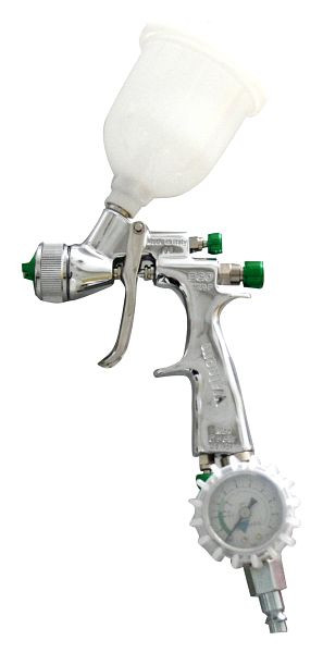 ELMAG Farbspritzpistole EGO-HVLP, nebelarm, Set mit Düsensatz 1,0 mm, 32171