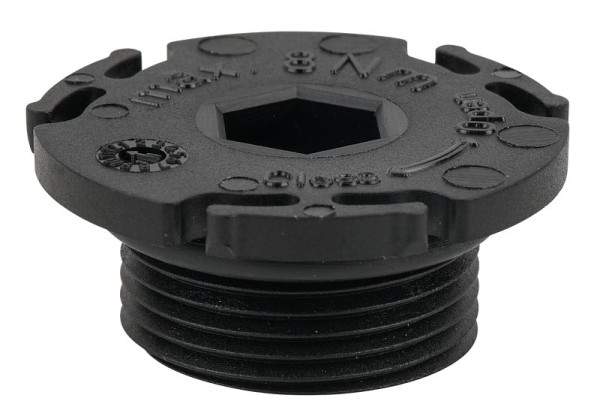 KS Tools Ölablassschraube, Innen6kant 10mm, M24x1,5x12mm, VE: 25 Stück, 430.2231