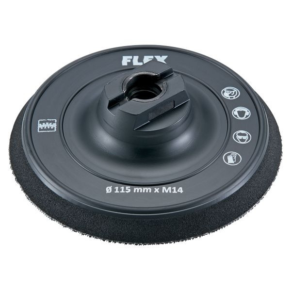 FLEX Klett-Schleifteller Ø 115, Bowl BP-M RE 115 M14, 503754